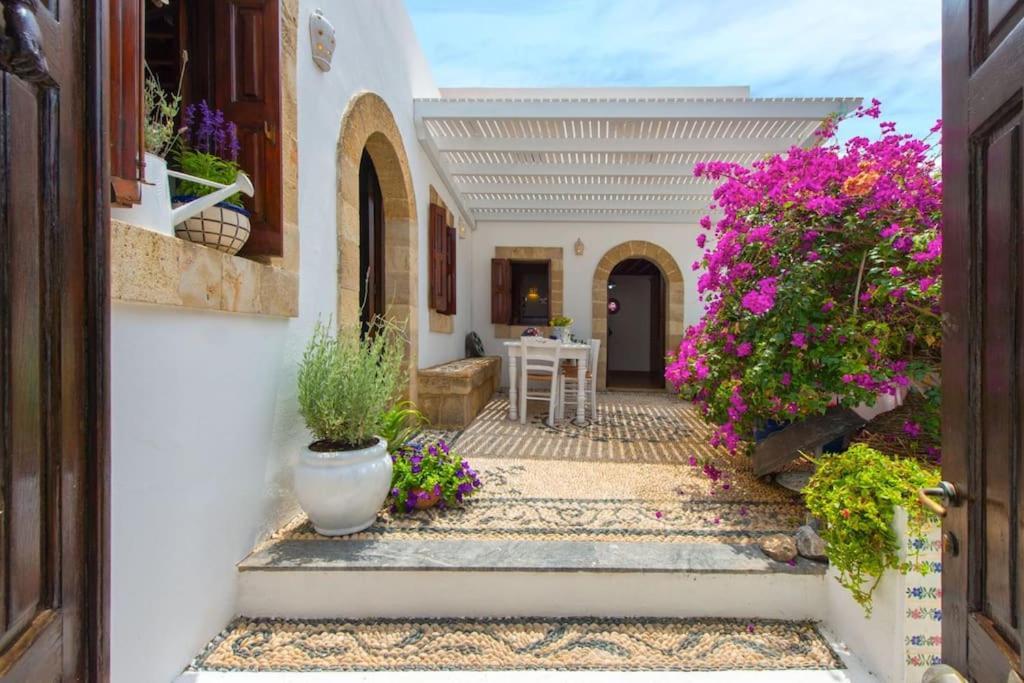 Villa Acropolis Lindos House Exterior foto
